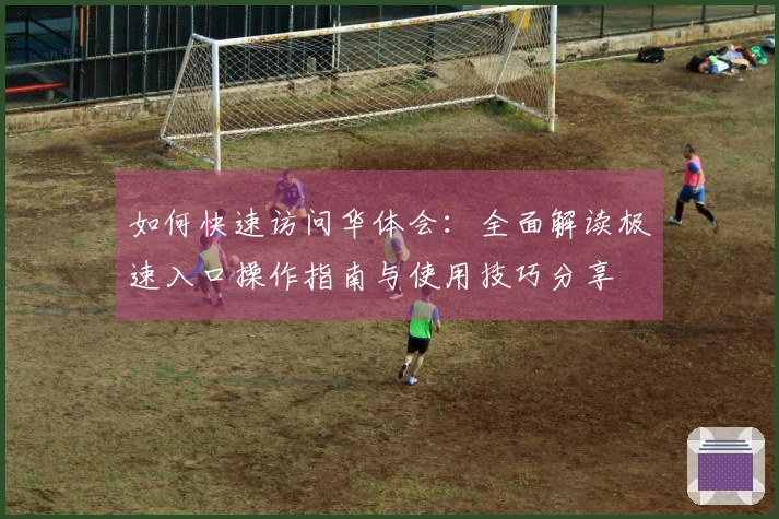 如何快速访问华体会：全面解读极速入口操作指南与使用技巧分享